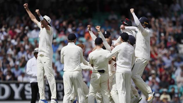 England registered a thumping 239-run win over South Africa at The Oval to take a 2-1 lead in the four-Test series. (AP) England registered a thumping 239-run win over South Africa at The Oval to take a 2-1 lead in the four-Test series. (AP)