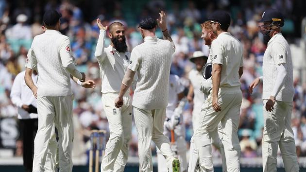Moeen Ali became the first England spinner since 1938 to take a Test hattrick. (AP) Moeen Ali became the first England spinner since 1938 to take a Test hattrick. (AP)