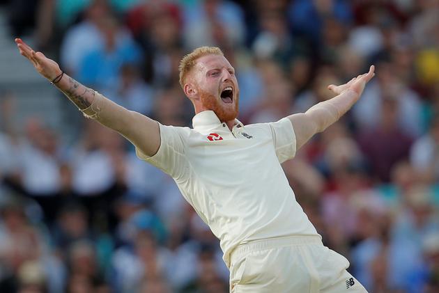 England's Ben Stokes celebrates the wicket of South Africa's Faf du Plessis during the third Test in The Oval. (Action Images via Reuters) England's Ben Stokes celebrates the wicket of South Africa's Faf du Plessis during the third Test in The Oval. (Action Images via Reuters)