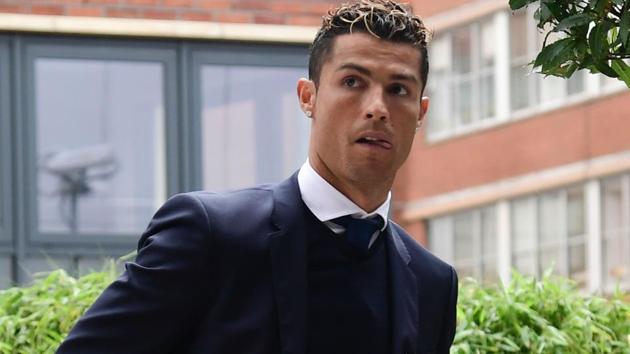 Cristiano Ronaldo will be appearing in a court near the Pozuelo de Alarcon area in Madrid.(AFP)