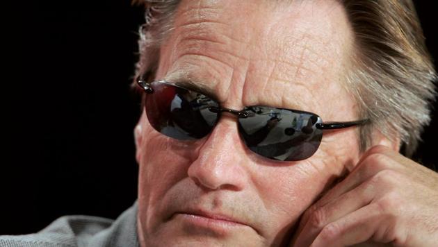 Sam Shepard listens to a question during a press conference for German director Wim Wenders' film Don't Come Knocking, at the 58th edition of the Cannes International Film Festival. (AFP) Sam Shepard listens to a question during a press conference for German director Wim Wenders' film Don't Come Knocking, at the 58th edition of the Cannes International Film Festival. (AFP)