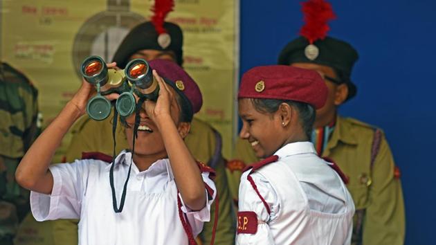 Far sight. (Satyabrata Tripathy/HT Photo)