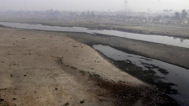 Very little water flows in the Ravi River in Lahore on December 14, 2016. Under the Indus Water Treaty, India has exclusive rights to three Indus basin rivers, including the Ravi, which has virtually disappeared on the Pakistani side. (AP File Photo) Very little water flows in the Ravi River in Lahore on December 14, 2016. Under the Indus Water Treaty, India has exclusive rights to three Indus basin rivers, including the Ravi, which has virtually disappeared on the Pakistani side. (AP File Photo)