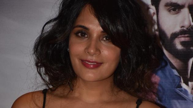 Richa Chadha at the success party of Inside Edge.