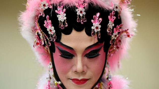 Today,Cantonese opera faces great challenges despite its 1,000 years of history and elevated status, not least because of its elderly audience base and a shrinking pool of future performers. (MANAN VATSYAYANA / AFP) Today,Cantonese opera faces great challenges despite its 1,000 years of history and elevated status, not least because of its elderly audience base and a shrinking pool of future performers. (MANAN VATSYAYANA / AFP)