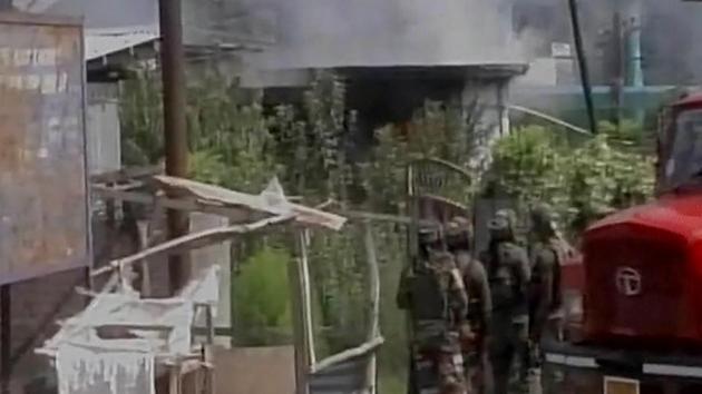 Pakistani militant Abu Dujana was killed in Pulwama on Tuesday. (ANI Photo) Pakistani militant Abu Dujana was killed in Pulwama on Tuesday. (ANI Photo)