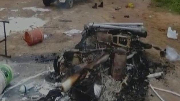 Violence erupted following a rumour that a tribal woman was abducted near Agartala. (ANI Photo/ Twitter) Violence erupted following a rumour that a tribal woman was abducted near Agartala. (ANI Photo/ Twitter)