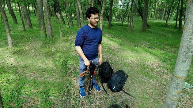 A file photo of Abu Dujana, the LET divisional commander of South Kashmir. A resident of Pakistan, Dujana has been active in the Kashmir Valley since December 2014.(Photo: Social media)