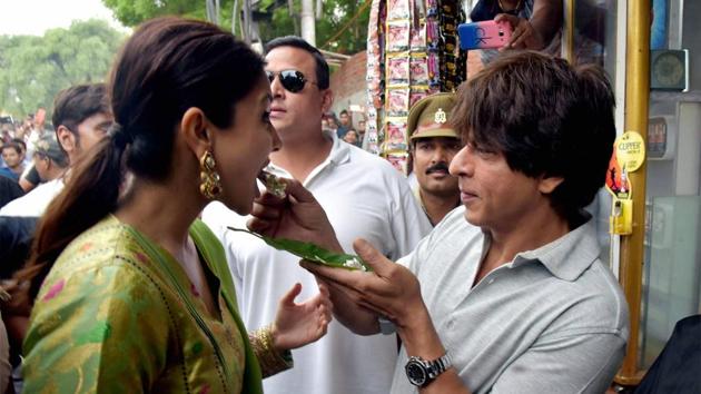 Shahrukh Khan and Anushka Sharma will be seen in Jab Harry Met Sejal on Friday. (PTI) Shahrukh Khan and Anushka Sharma will be seen in Jab Harry Met Sejal on Friday. (PTI)