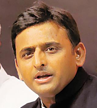In a press statement, Akhilesh said the BJP was back to promoting its votebank, communal and castiest agenda.(HT Photo) In a press statement, Akhilesh said the BJP was back to promoting its votebank, communal and castiest agenda.(HT Photo)