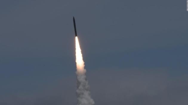 The 30th Space Wing says the Minuteman 3 missile launched at 2:10 a.m. Wednesday from Vandenberg Air Force Base, about 130 miles (209 kilometers) northwest of Los Angeles.(File Photo)