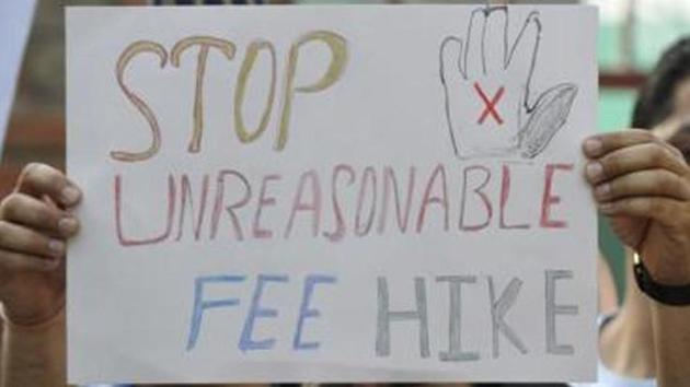Lucknow University students had staged a massive protest over hike in hostel fees. Lucknow University students had staged a massive protest over hike in hostel fees.