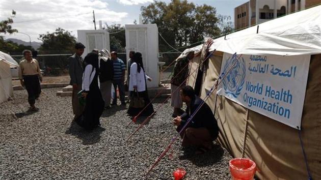 The United Nations operates two humanitarian flights into Sanaa from Amman and Djibouti, but there is no jet fuel available in the Yemeni capital for the plane to make the return trip. (AFP File Photo) The United Nations operates two humanitarian flights into Sanaa from Amman and Djibouti, but there is no jet fuel available in the Yemeni capital for the plane to make the return trip. (AFP File Photo)
