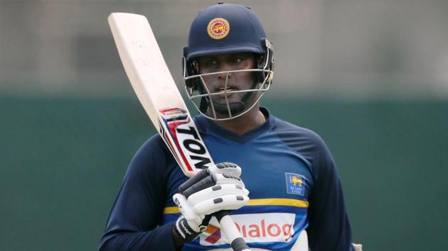 Angelo Mathews will also be key to the batting; the former skipper was one of few who troubled India in the last game. (REUTERS)