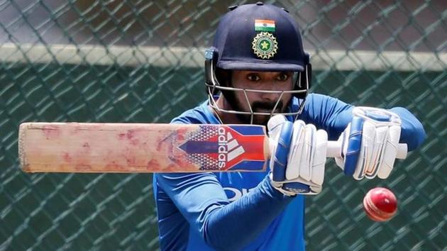 KL Rahul recovered from a virus and recently started training with the team. (reuters)
