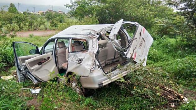 A total of 4,634 accidents had taken place on the expressway between 2010 and 2016 in which 1,323 people had lost their lives. (HT PHOTO) A total of 4,634 accidents had taken place on the expressway between 2010 and 2016 in which 1,323 people had lost their lives. (HT PHOTO)