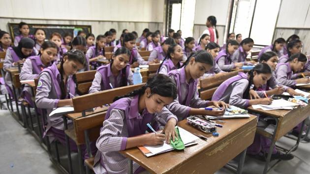 Under the existing no-detention policy, students are automatically promoted to the next class until the standard eight.(Raj K Raj/ HT File Photo) Under the existing no-detention policy, students are automatically promoted to the next class until the standard eight.(Raj K Raj/ HT File Photo)