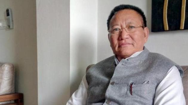 Nagaland chief minister TR Zeliang (HT Photo) Nagaland chief minister TR Zeliang (HT Photo)