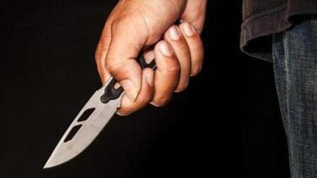 The weapon -- a kitchen knife -- was not recovered as the suspect dropped it as he was fleeing the crime scene, the police said. (Representative photo) The weapon -- a kitchen knife -- was not recovered as the suspect dropped it as he was fleeing the crime scene, the police said. (Representative photo)