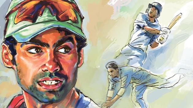 Mohammad Kaif was a key member of the Indian cricket team in the 2003 World Cup. (Illustration: Sudhir Shetty) Mohammad Kaif was a key member of the Indian cricket team in the 2003 World Cup. (Illustration: Sudhir Shetty)