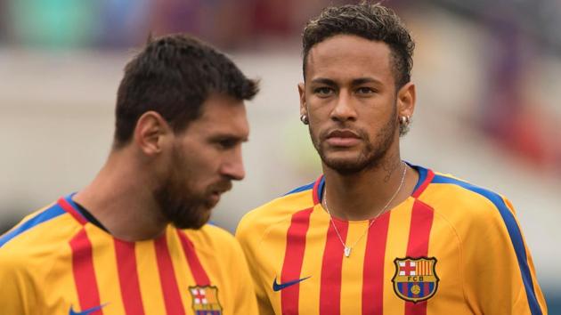 Neymar is likely to leave the starred partnership with Lionel Messi and Luis Suarez at FC Barcelona for Paris Saint-Germain. (AFP) Neymar is likely to leave the starred partnership with Lionel Messi and Luis Suarez at FC Barcelona for Paris Saint-Germain. (AFP)