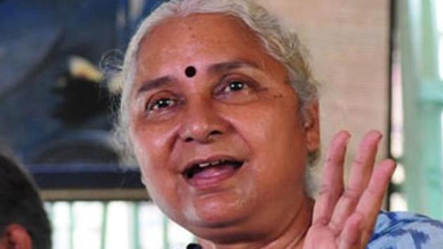 Narmada Bachao Andolan leader Medha Patkar. (HT File Photo) Narmada Bachao Andolan leader Medha Patkar. (HT File Photo)