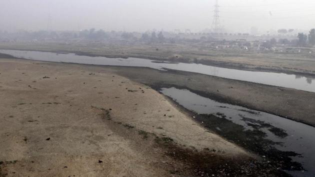 Under the Indus Water Treaty, India has exclusive rights to three Indus basin rivers, including the Ravi, which has virtually disappeared on the Pakistani side.(AP File Photo)