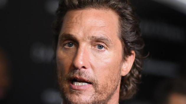 Matthew McConaughey attends the special screening of The Dark Tower. (AFP) Matthew McConaughey attends the special screening of The Dark Tower. (AFP)