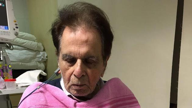 Actor Dilip Kumar in the Intensive Care Unit of Mumbai’s Lilavati Hospital on Friday. Doctors say his condition is stable. Actor Dilip Kumar in the Intensive Care Unit of Mumbai’s Lilavati Hospital on Friday. Doctors say his condition is stable.