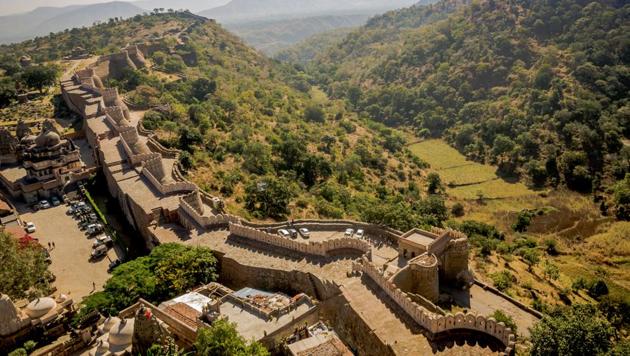 Kumbhalgarh Wildlife Sanctuary takes its name from the nearby Kumbhalgarh fort, which offers a spectacular view of the wildlife reserve. (Shutterstock) Kumbhalgarh Wildlife Sanctuary takes its name from the nearby Kumbhalgarh fort, which offers a spectacular view of the wildlife reserve. (Shutterstock)