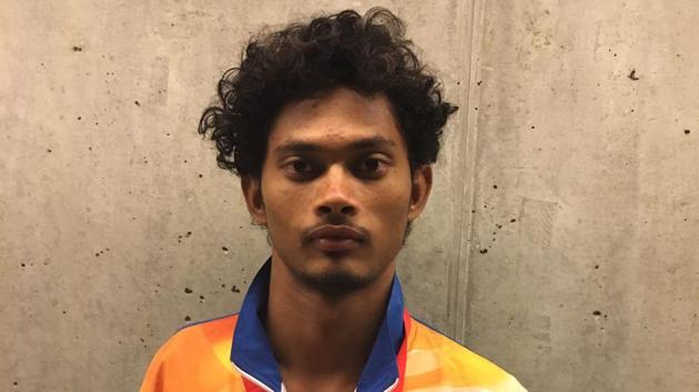 Aamit Kumar clinched the gold medal in T-42 to T-47 200m sprint at the World Para Athletics Junior Championships held at Nottwil, Switzerland. (HT Photo) Aamit Kumar clinched the gold medal in T-42 to T-47 200m sprint at the World Para Athletics Junior Championships held at Nottwil, Switzerland. (HT Photo)