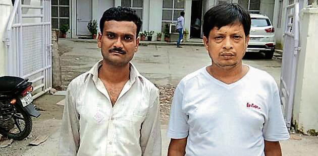 The two accused. The two accused.