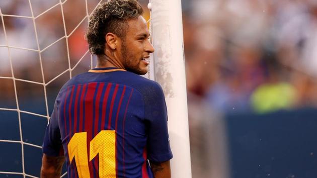 Neymar joined Paris Saint Germain from FC Barcelona for a world record fee.(REUTERS) Neymar joined Paris Saint Germain from FC Barcelona for a world record fee.(REUTERS)