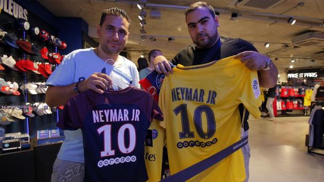Paris Saint-Germain supporters were undoubtedly excited over the arrival of world-record signing Neymar. (AP)