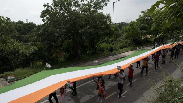 JNU has decided to set up a war memorial and install a tank on campus.(Saumya Khandelwal/HT PHOTO) JNU has decided to set up a war memorial and install a tank on campus.(Saumya Khandelwal/HT PHOTO)