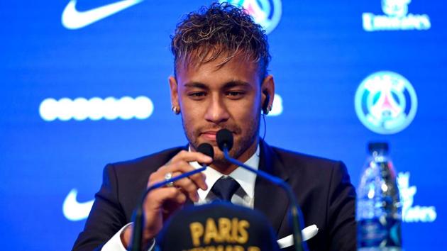 Neymar stated that he had won everything at Barcelona and needed a “bigger challenge”. (AFP)