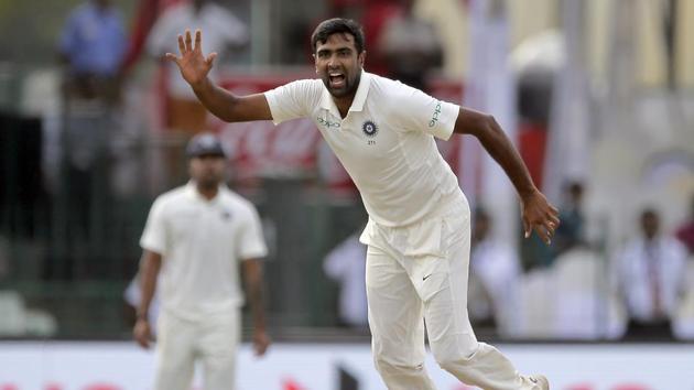 Ravichandran Ashwin’s fifer restricted Sri Lanka to 183 in their first innings on Day 3 of the second Test in Colombo. Catch live cricket score of India vs Sri Lanka, 2nd Test, Day 3, here (AP) Ravichandran Ashwin’s fifer restricted Sri Lanka to 183 in their first innings on Day 3 of the second Test in Colombo. Catch live cricket score of India vs Sri Lanka, 2nd Test, Day 3, here (AP)