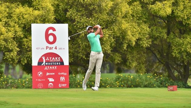 Khalin Joshi is currently second at the Take Solutions Masters in Bangalore. (HT Photo) Khalin Joshi is currently second at the Take Solutions Masters in Bangalore. (HT Photo)