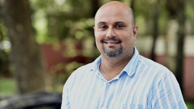 Writer-photographer Vivek Menezes poses for Hindustan Times in Goa.(Ajay Aggarwal/HT PHOTO)