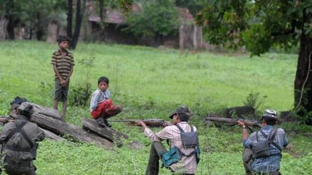 File photograph of Maoists in a training camp in Chhattisgarh. The Union Home Ministry on Friday announced that special security teams will now go after top the Maoist leadership. (AFP) File photograph of Maoists in a training camp in Chhattisgarh. The Union Home Ministry on Friday announced that special security teams will now go after top the Maoist leadership. (AFP)