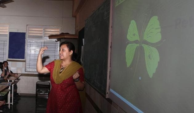 Many colleges have turned their classrooms into technologically equipped forums for better student-teacher interaction and have shifted the admissions process online. (Representational photo/HT) Many colleges have turned their classrooms into technologically equipped forums for better student-teacher interaction and have shifted the admissions process online. (Representational photo/HT)
