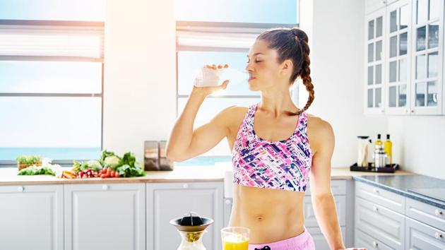 Drinking lots of water is essential - it regulates the shape of every cell inside our bodies. (Shutterstock) Drinking lots of water is essential - it regulates the shape of every cell inside our bodies. (Shutterstock)