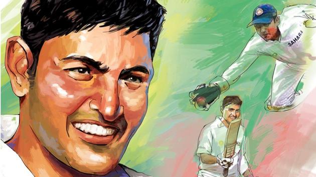 Deep Dasgupta, who played eight Tests and five ODIs for India, enjoyed considerable success in domestic cricket.(Illustration: Mohit Suneja)