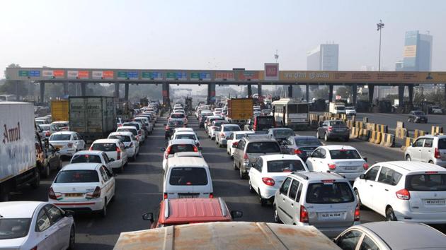 The data also revealed that intersections on Delhi-Gurgaon Expressway and on the National Highway-248, beyond Kherki Daula toll plaza (above), are the most accident-prone. (Parveen Kumar/HT Photo) The data also revealed that intersections on Delhi-Gurgaon Expressway and on the National Highway-248, beyond Kherki Daula toll plaza (above), are the most accident-prone. (Parveen Kumar/HT Photo)