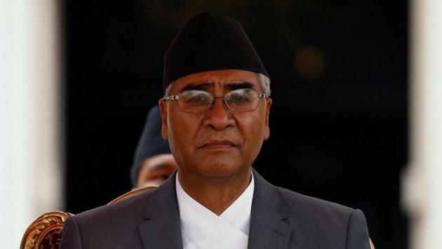 File photo of Nepalese Prime Minister Sher Bahadur Deuba after his swearing-in ceremony at the presidential building in Kathmandu on June 7, 2017. (Reuters) File photo of Nepalese Prime Minister Sher Bahadur Deuba after his swearing-in ceremony at the presidential building in Kathmandu on June 7, 2017. (Reuters)