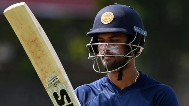 Dinesh Chandimal, Sri Lanka captain, failed with the bat in the Colombo Test against India -- which the hosts lost by an innings and 53 runs.(AFP)