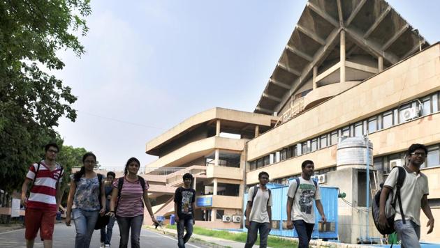 Students at IIT Delhi campus in New Delhi, India, on Friday, September 12, 2014. (Photo by Saumya Khandelwal/ Hindustan Times)(Hindustan Times)