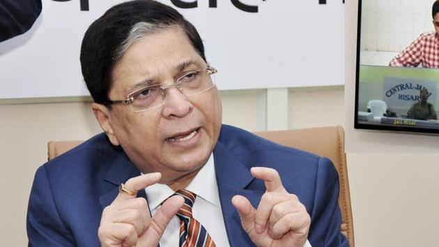 Justice Dipak Misra is set to be the next chief justice after JS Khehar retires this month.(PTI FILE)