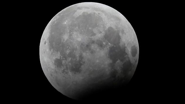 A view of the full moon during the partial lunar eclipse observed from Rawalpindi, Pakistan , a phenomenon that occurred across most of Asia, Africa, Europe, Australia and Antarctica. (Faisal Mahmood/REUTERS)