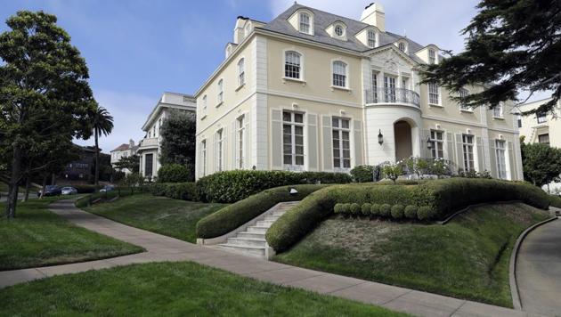 An overview of the Presidio Terrace neighbourhood in San Francisco. (AP) An overview of the Presidio Terrace neighbourhood in San Francisco. (AP)